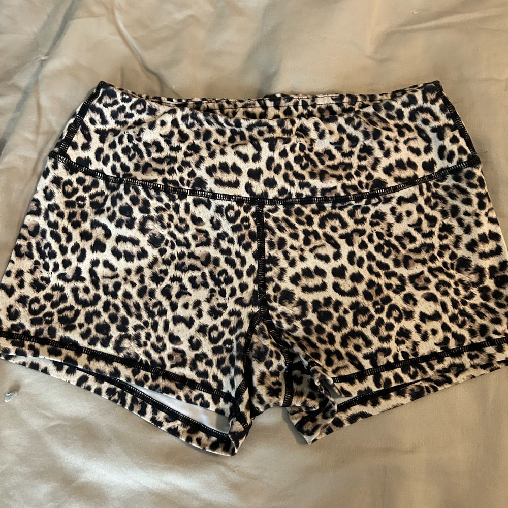 Savage barbell booty shorts